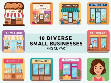 10 Small Businesses That Can Use PNG Clipart
