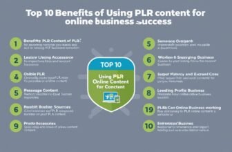 Top 10 Benefits of Using PLR Content for Your Online Business