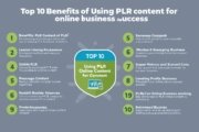 Top 10 Benefits of Using PLR Content for Your Online Business