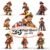 3D Firefighter character Clipart, 25 PNG File High Resolution, Cute 3D Firefighters Clipart Set, downloadable files, High Quality