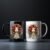 Zodiac Girl Cup Mug Wrap, Cup Mug Wrap, 11oz And 15oz Mug Template, Mug Sublimation Design, Instant Digital Download PNG, Commercial Use