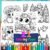 21 Unicorn Coloring Pages – PDF File Unicorn Coloring Sheets – Unicorns with Castles, Valentines Day Unicorns, Coloring Pages For Kids